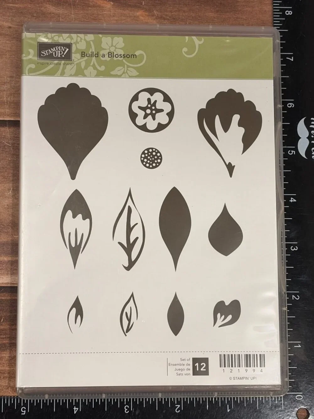 BUILD A BLOSSOM BNDL BY STAMPIN UP (121994, 121808, 121809) STAMPS PUNCH & EMBOS - Picture 6 of 8